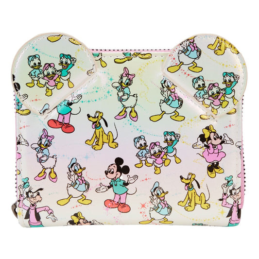 Vorbestellung Disney by Loungefly Geldbeutel Mickey & Friends 100th Anniversary AOP