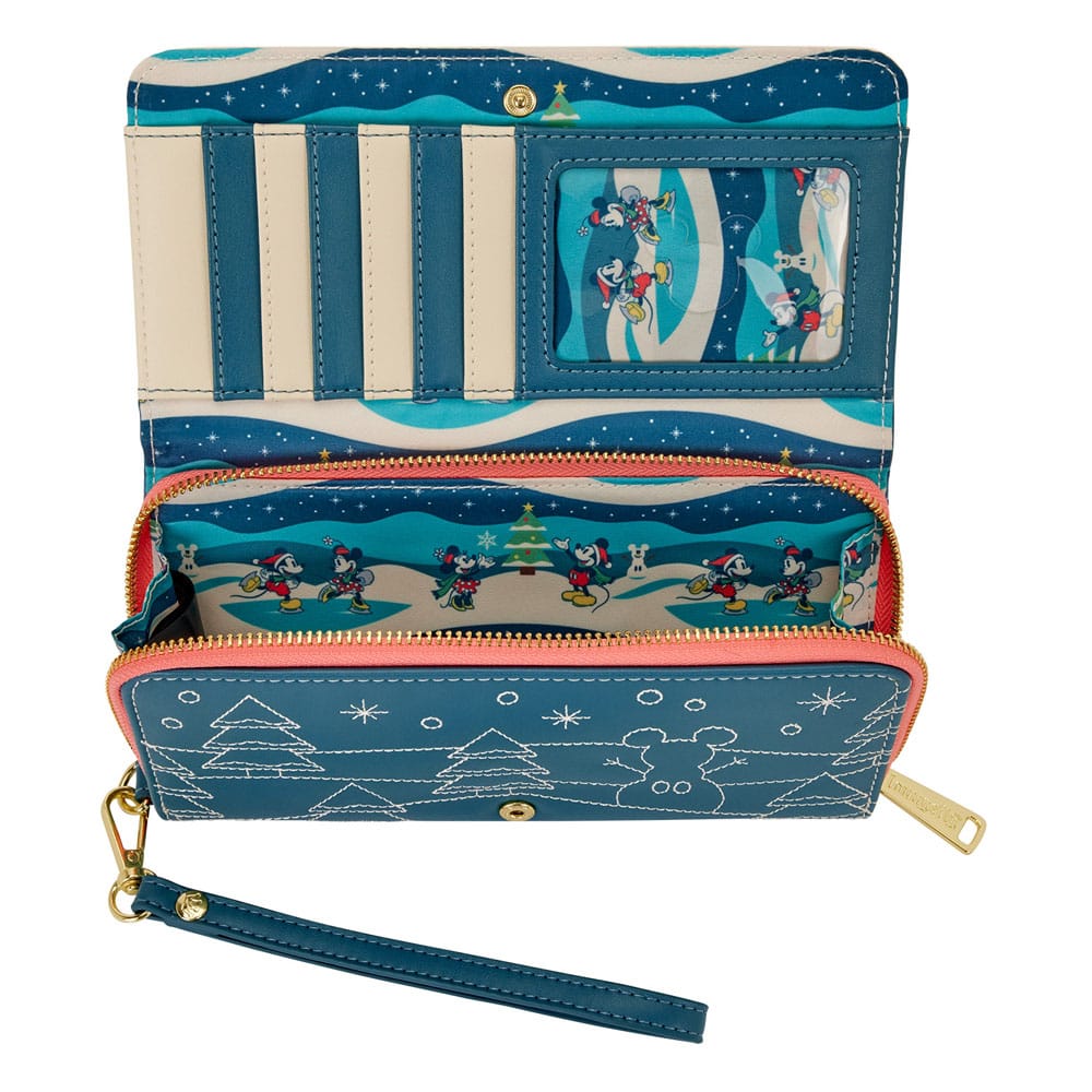 Vorbestellung Disney by Loungefly Geldbeutel Mickey and Minnie Holiday