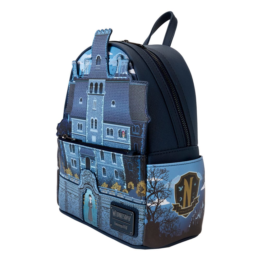 Vorbestellung Wednesday by Loungefly Rucksack Mini Nevermore Academy