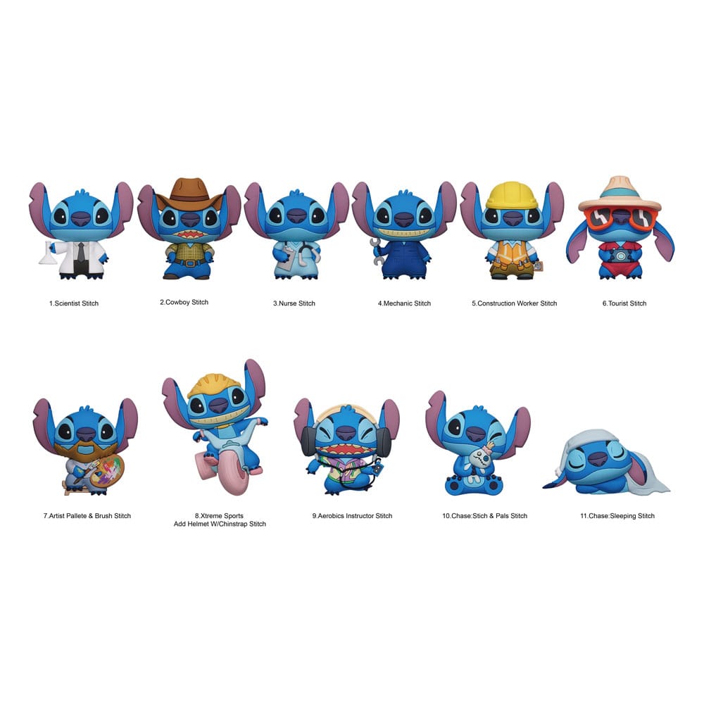 Lilo & Stitch 3D PVC-Taschenanhänger Series 6