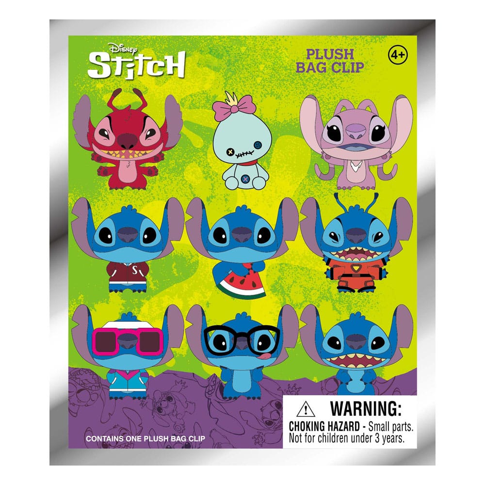 Lilo & Stitch Plüsch-Taschenanhänger Stitch