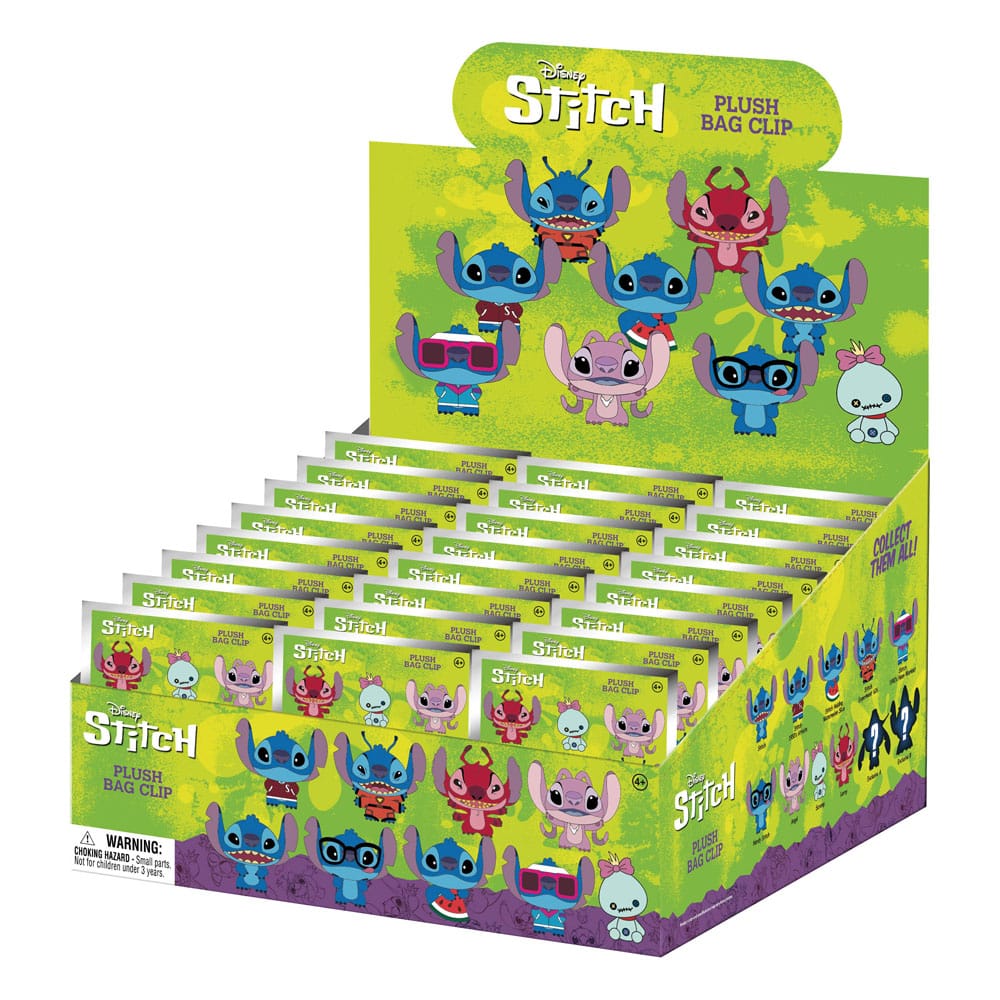 Lilo & Stitch Plüsch-Taschenanhänger Stitch