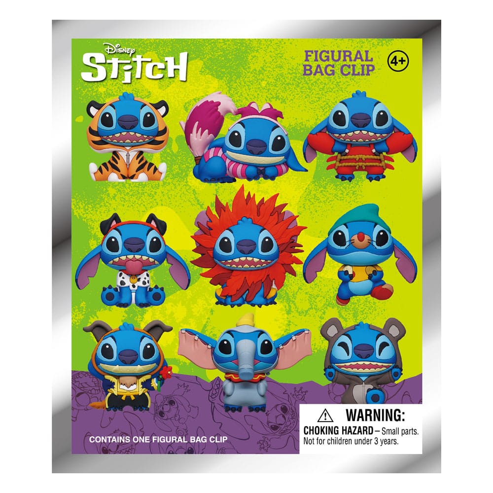 Lilo & Stitch 3D PVC-Taschenanhänger Serie 1
