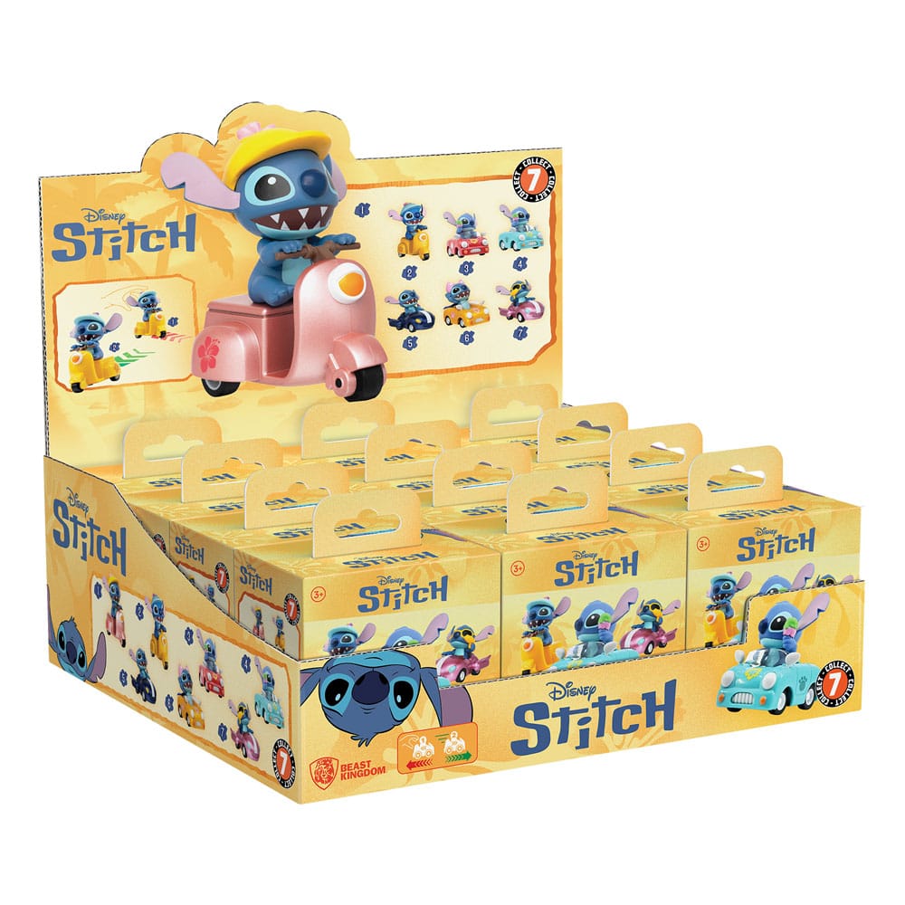 Vorbestellung Lilo & Stitch Zoom Hero Rückzug-Fahrzeuge mit Figuren Stitch (Blind Box Ver.)