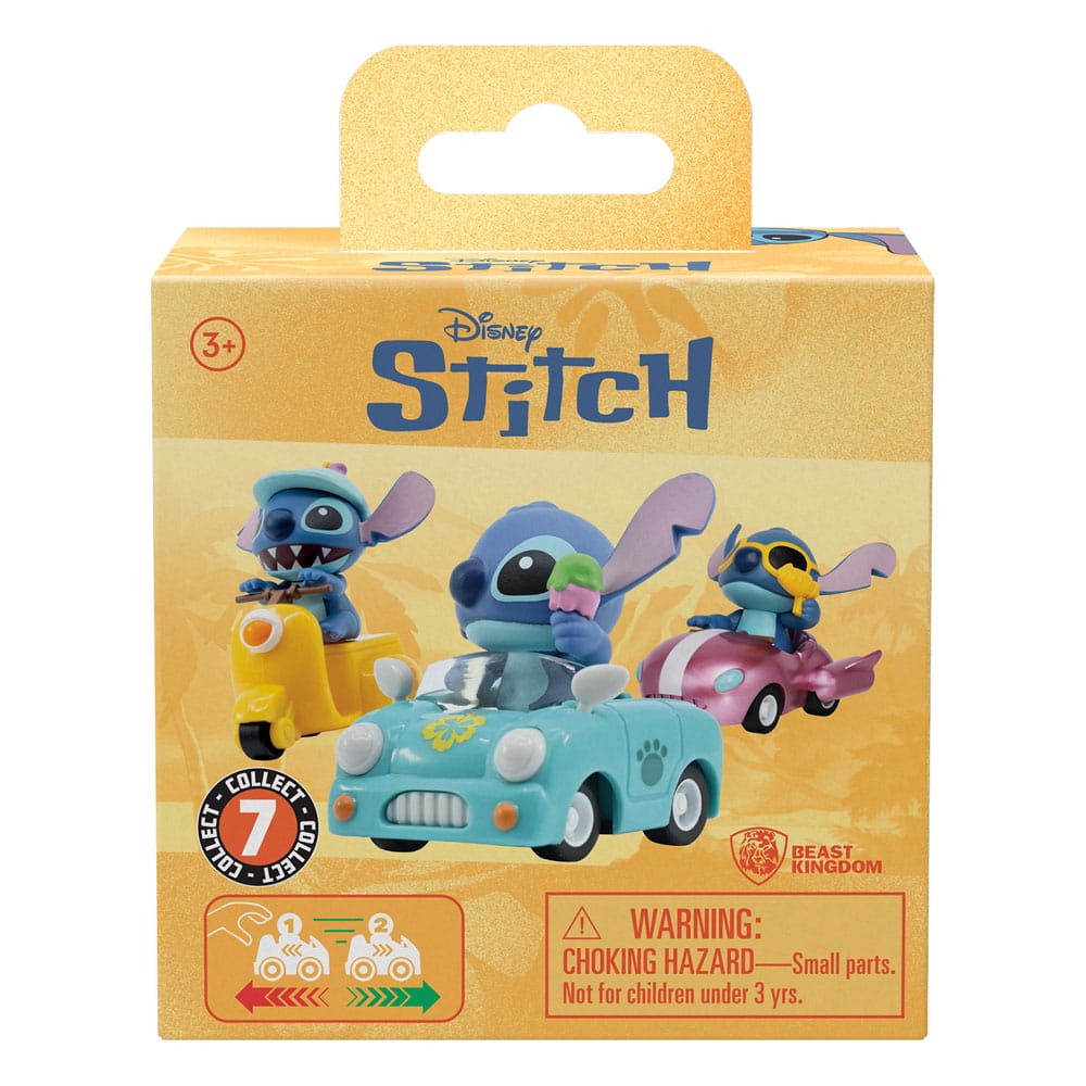 Vorbestellung Lilo & Stitch Zoom Hero Rückzug-Fahrzeuge mit Figuren Stitch (Blind Box Ver.)