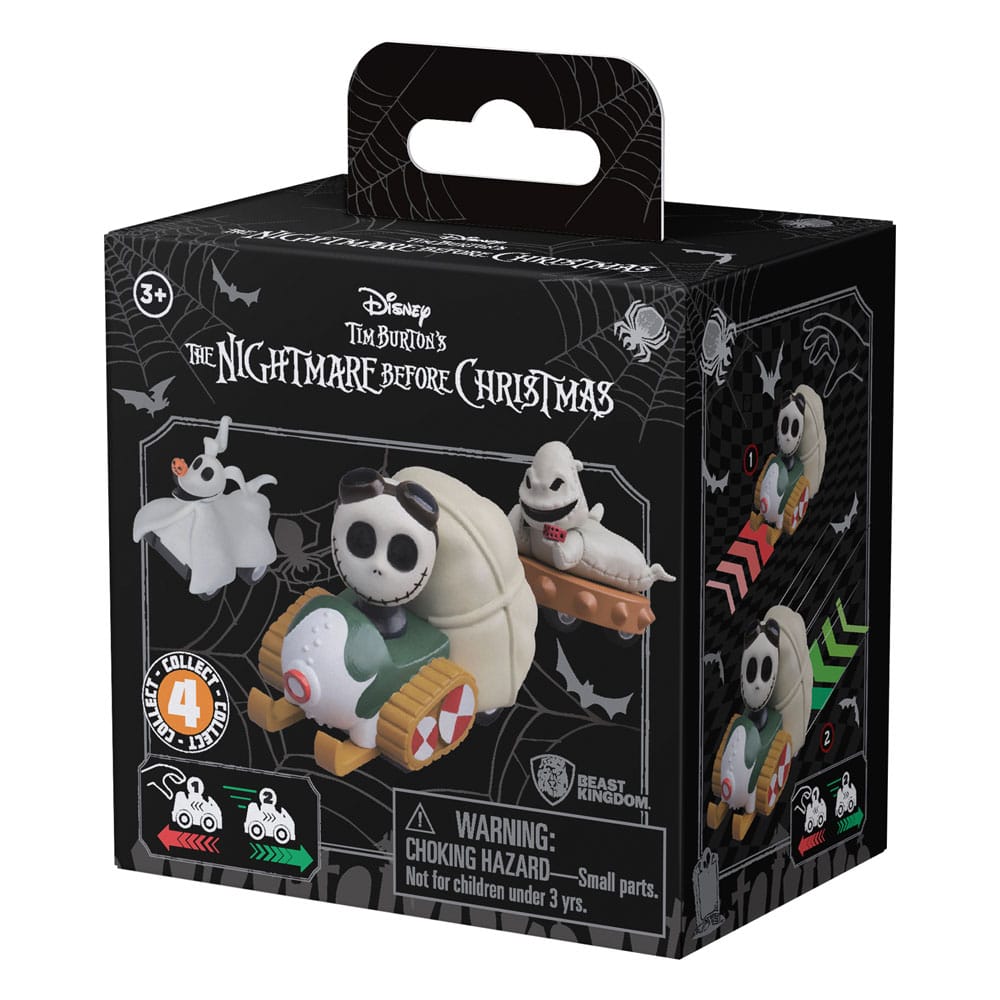 Nightmare Before Christmas Zoom Hero Rückzug-Fahrzeuge mit Figuren Blind Box