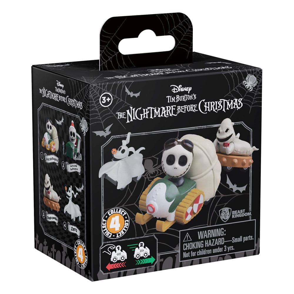 Nightmare Before Christmas Zoom Hero Rückzug-Fahrzeuge mit Figuren Blind Box